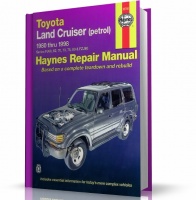 TOYOTA LAND CRUISER PETROL (1980-1998) - instrukcja napraw Haynes